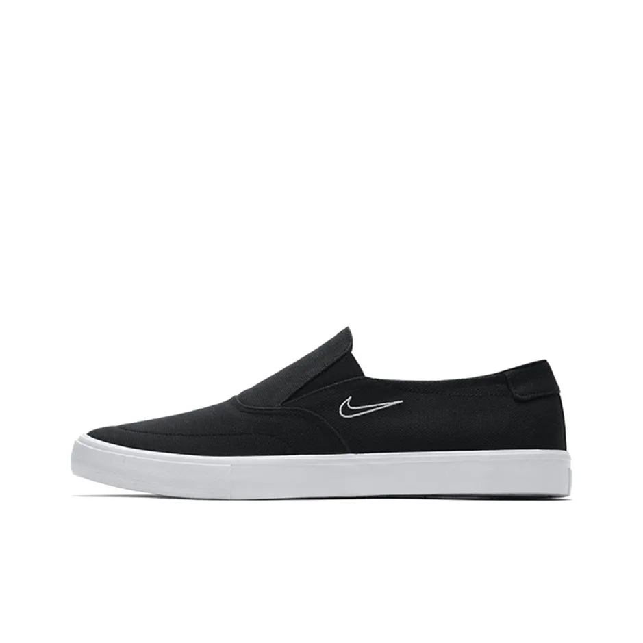 Nike Sb Portmore Ii Solarsoft Slip Black Light Bone