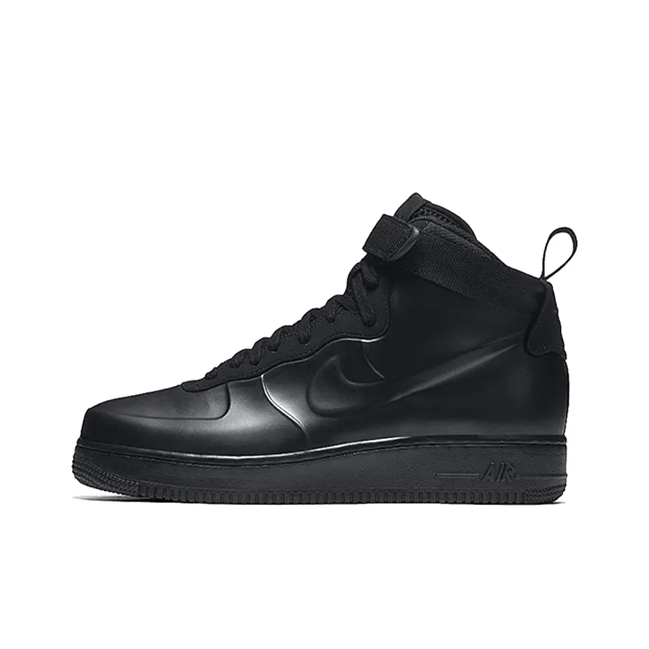 Nike Air Force Obsidian 1 Foamposite Cup Triple Black