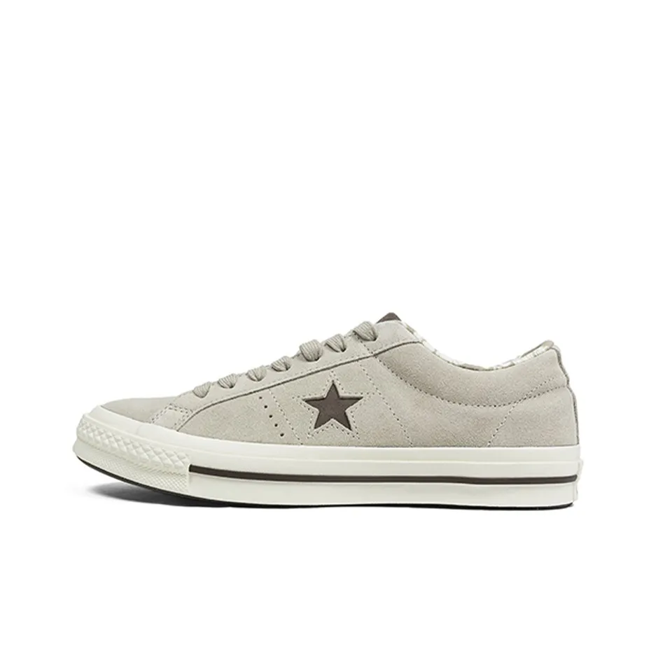 Converse One Star Mens Beige Tropical Ox Trainers