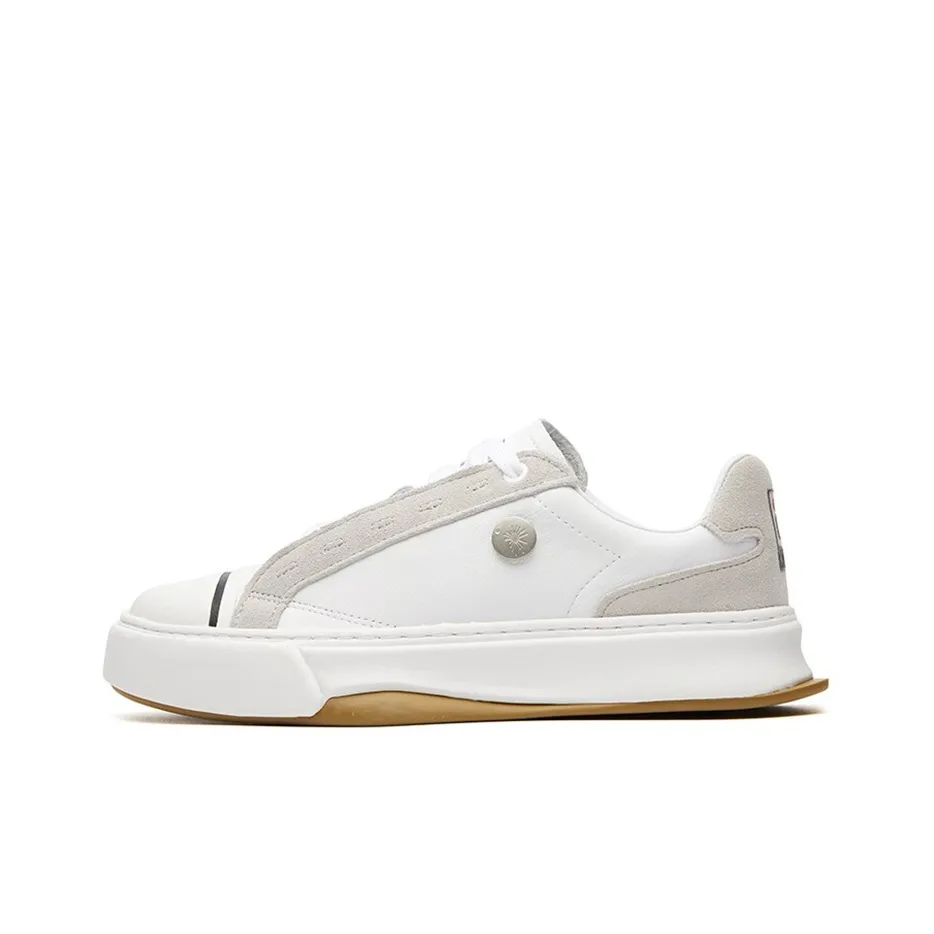 FILA CRYPTO Low Top Skateboard Shoes Women's White Gray