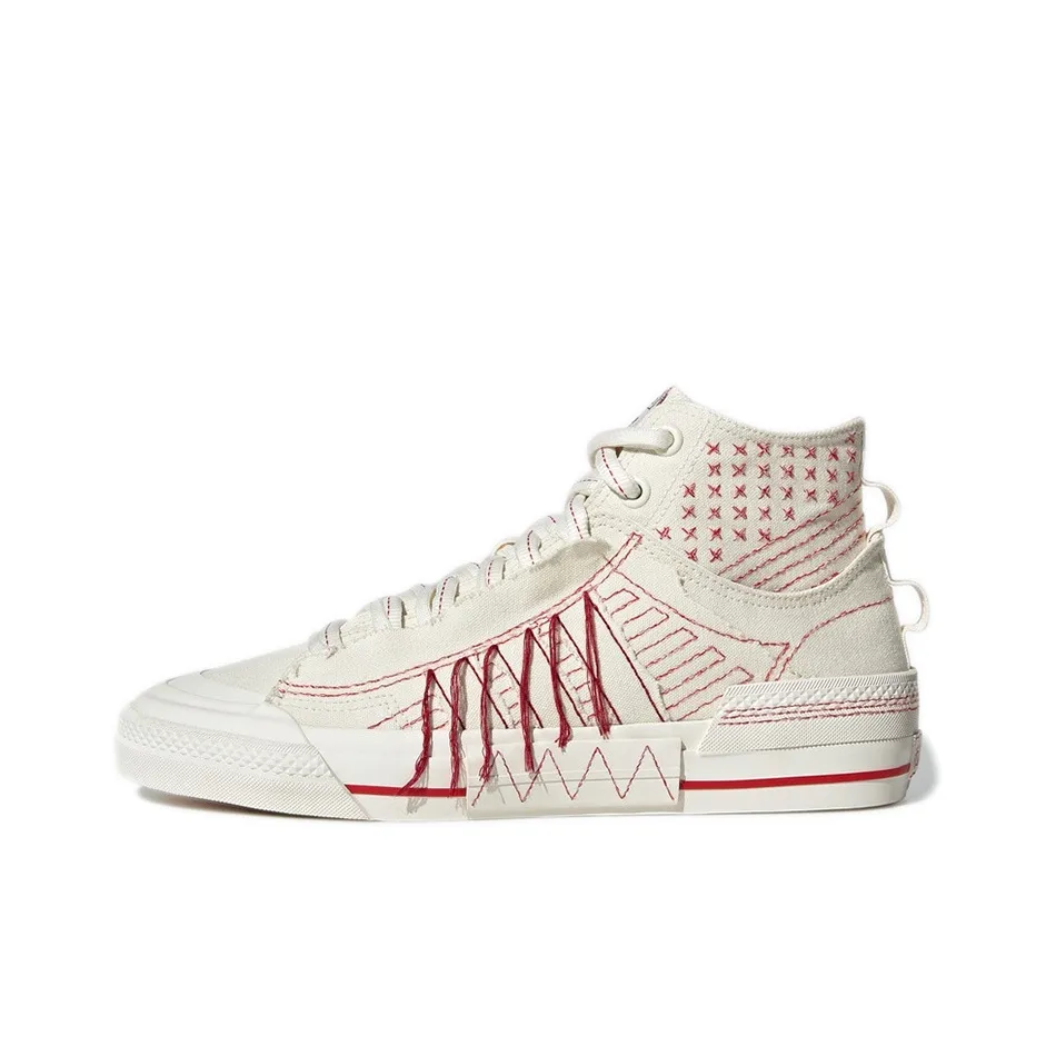 Adidas Originals Nizza Hi Dl 'Cream Red'