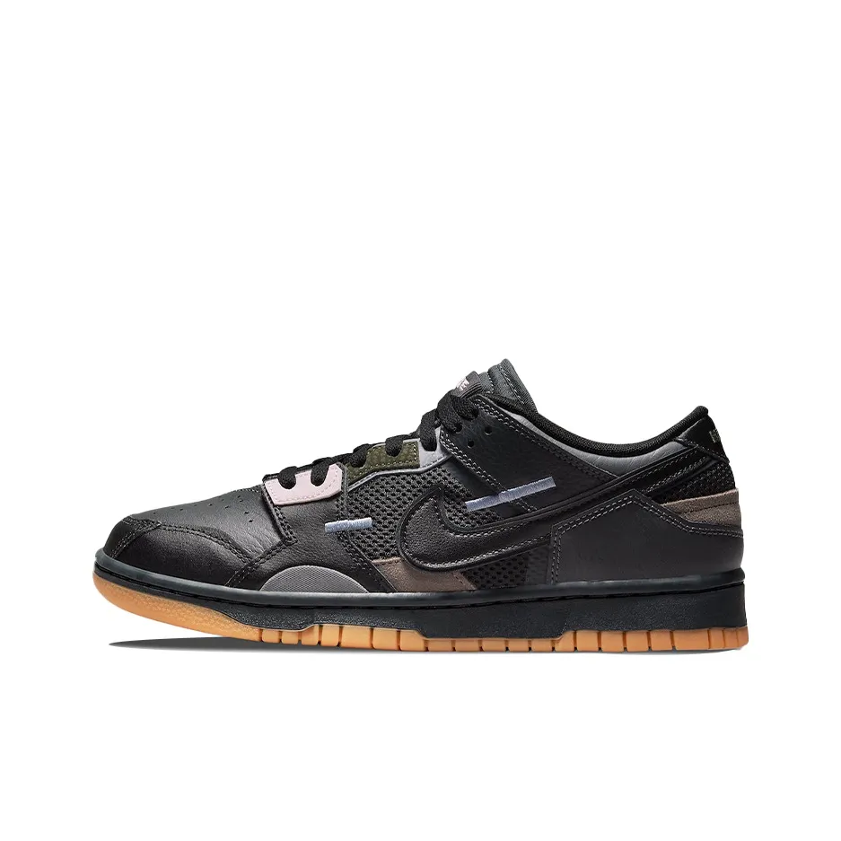 Nike Dunk Low Scrap Black Gum