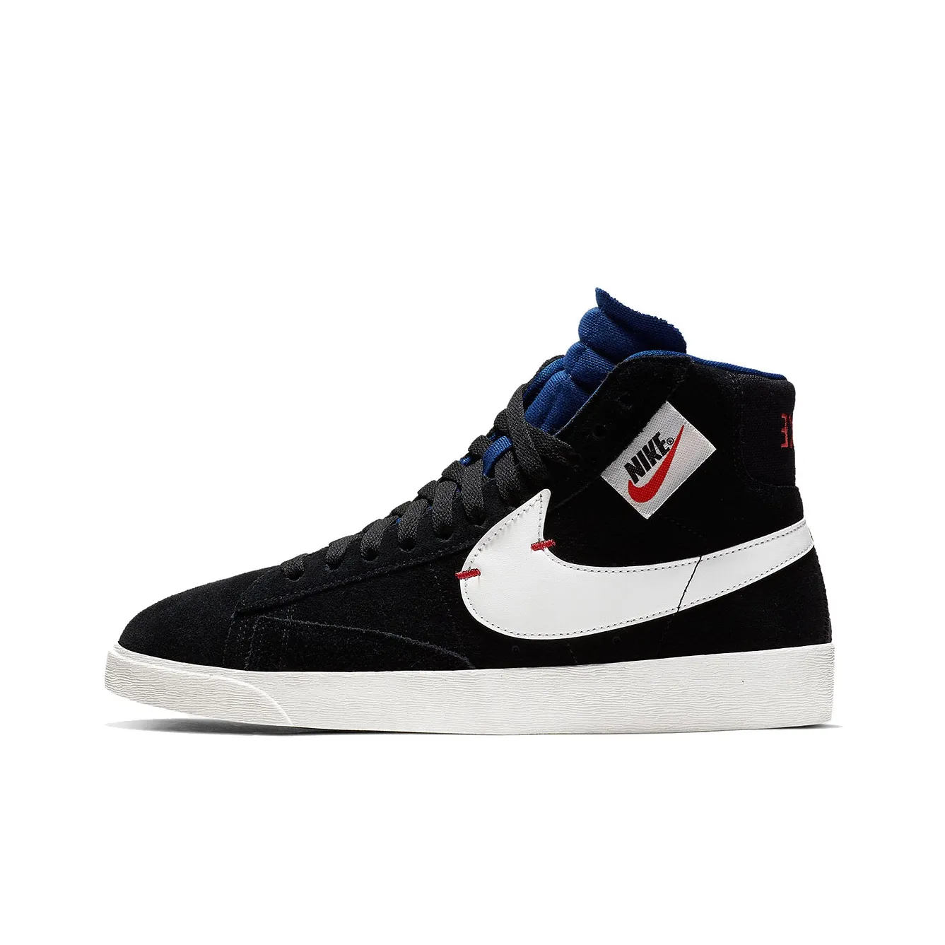Nike Blazer Mid Rebel XX Black Royal Blue Women's
