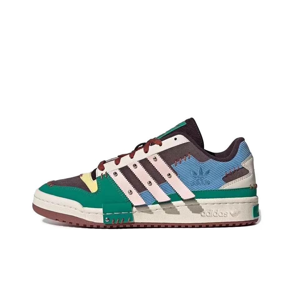 Adidas Forum Low Melting Sadness Patchwork White