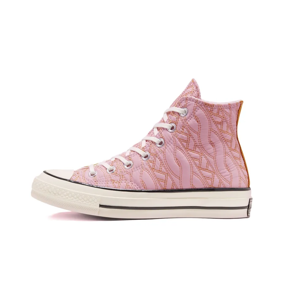 Converse Chuck Taylor All Star 1970s Slip-resistant Abrasion-resistant High Top Shoes Women's Pink Orange Конверс Чук Тайлер Ол Стар 1970s Противоскользящие Устойчивые к износу Высокие Кеды Женские Розовый Оранжевый