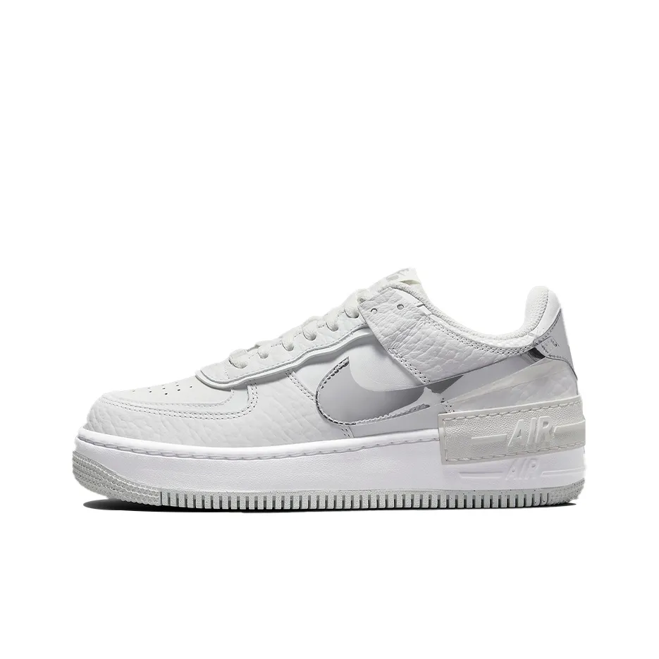 Nike Air Force 1 Shadow White Chrome Women's