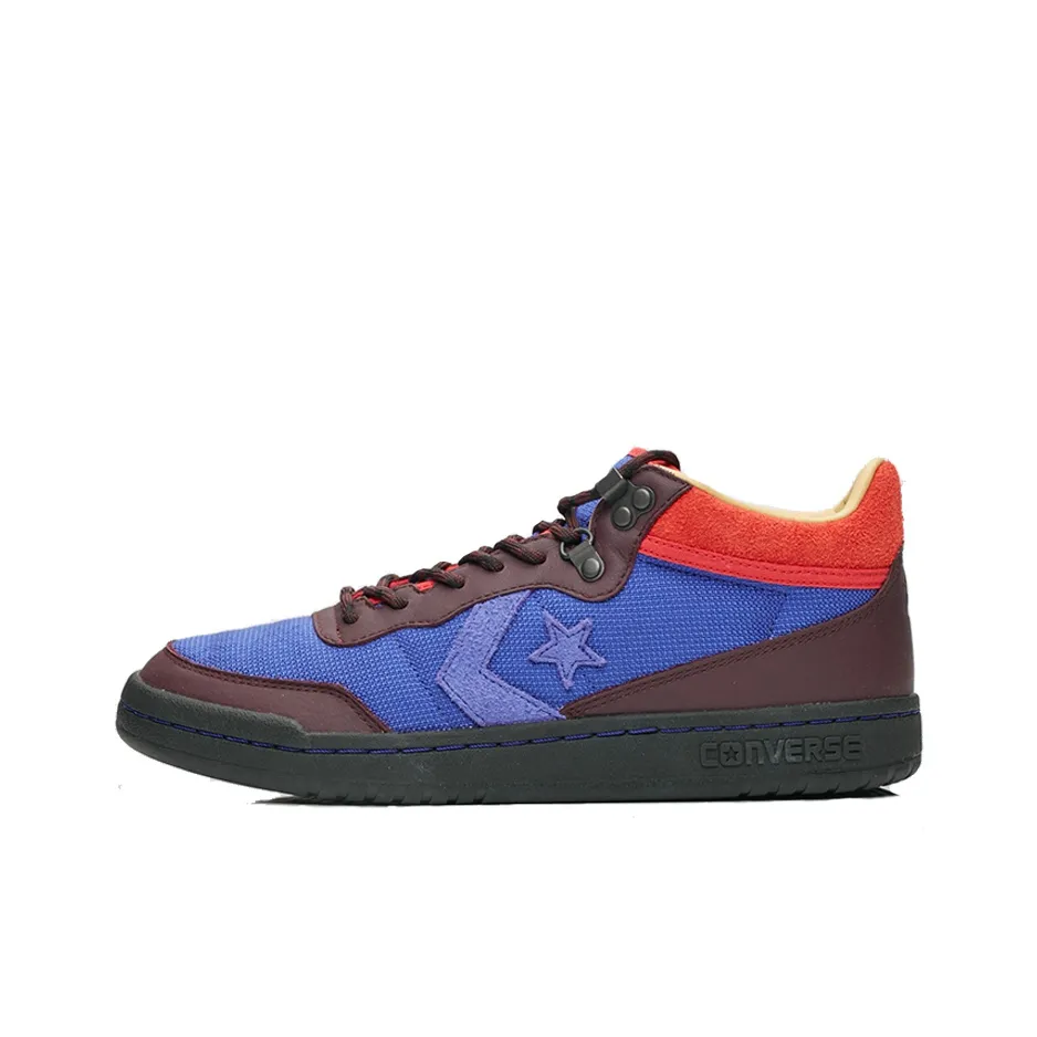 Clot X Converse Fastbreak Skateboard Shoes Unisex Mid Top Blue/Purple