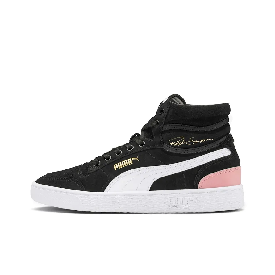 PUMA Ralph Sampson Mid Suede 'Black Bridal Rose' Women's