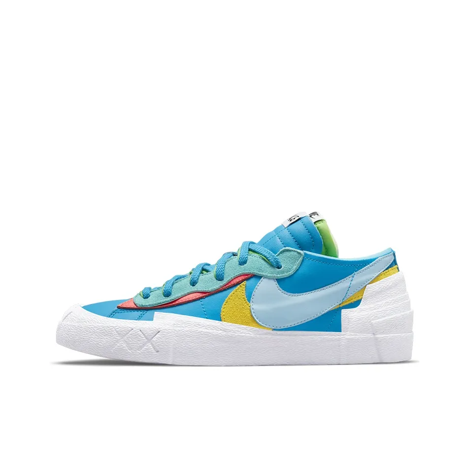 Sacai X KAWS X Nike Blazer Low Neptune Blue