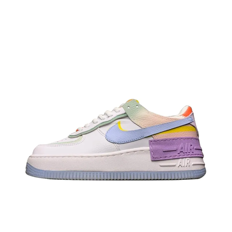 Nike Air Force 1 Low Shadow White Hydrogen Blue Purple Women's
