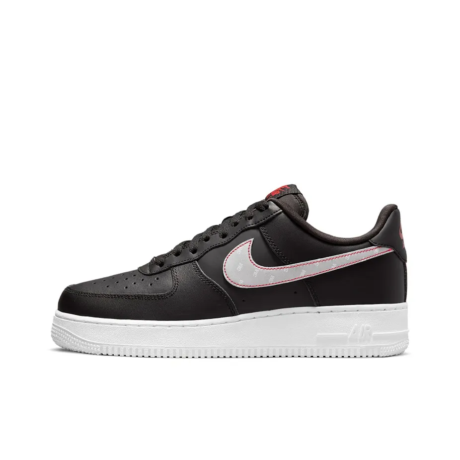 Nike Air Force 1 '07 'Black Red'
