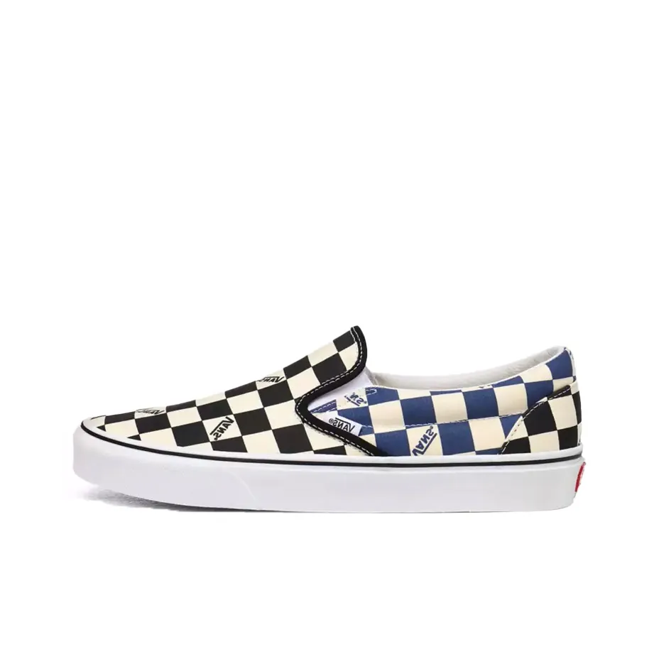 Vans Classic Slip On 'Big Check Black Navy'