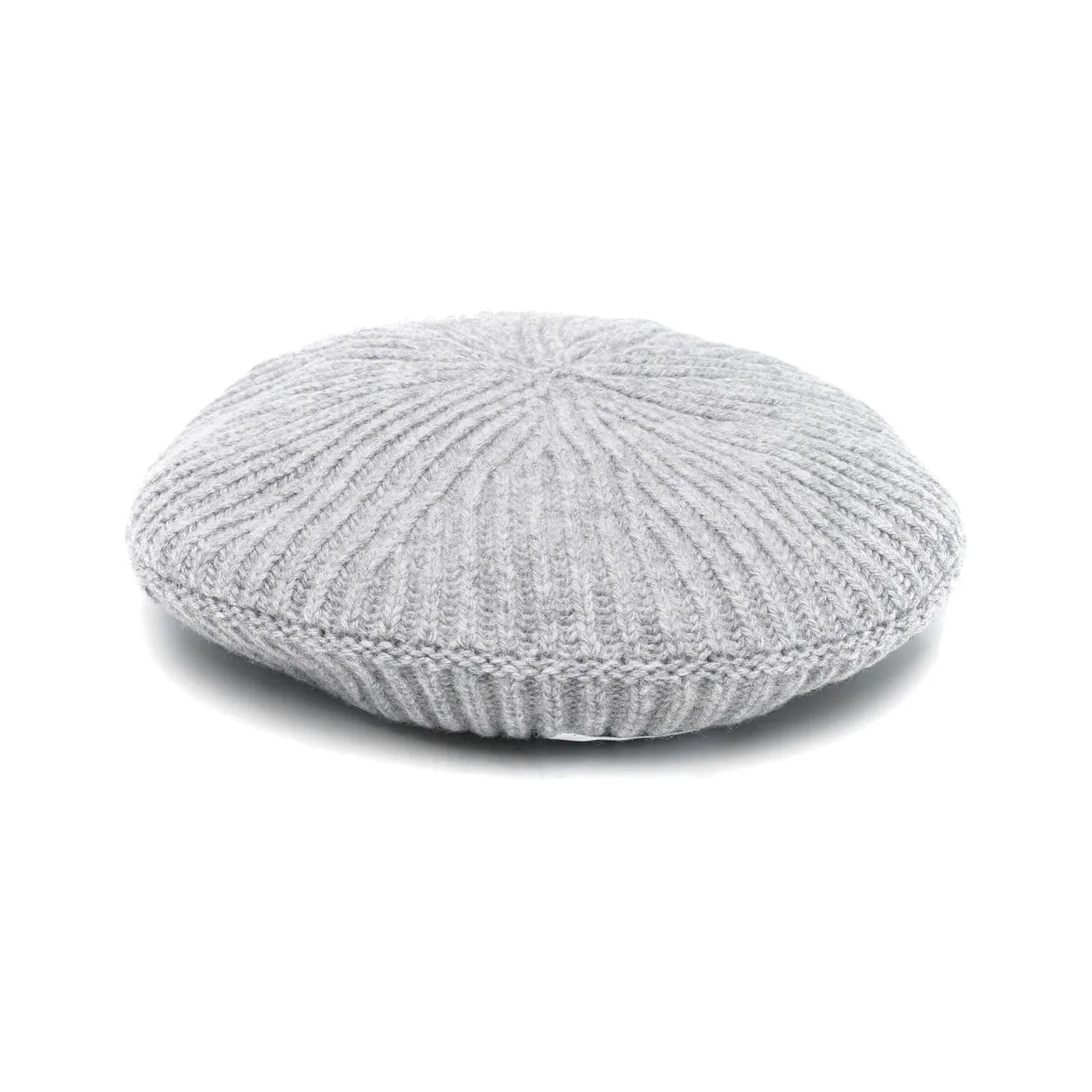 GANNI Logo patch Ribbed Hat