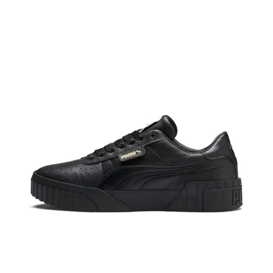 PUMA Cali Series Low Топ Скейтборд Кроссовки Женские Черный Воин