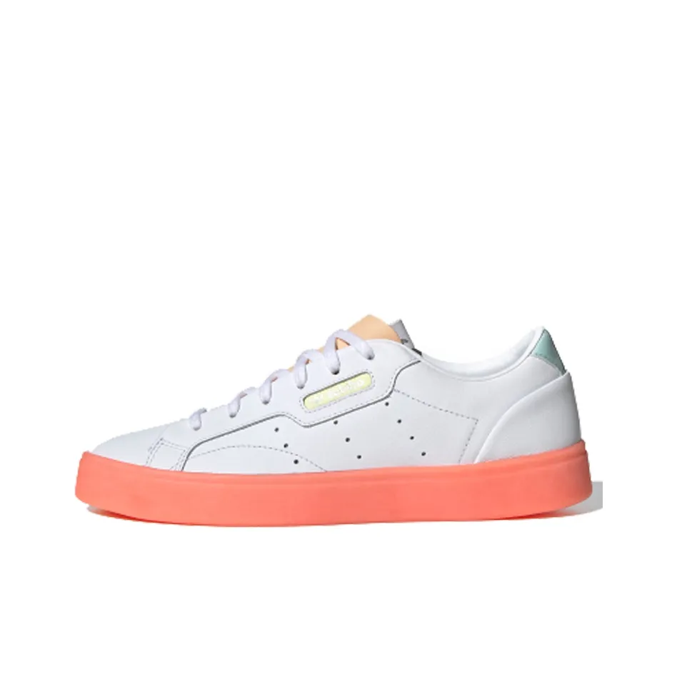 Adidas Sleek 'White Glow Orange' Women's