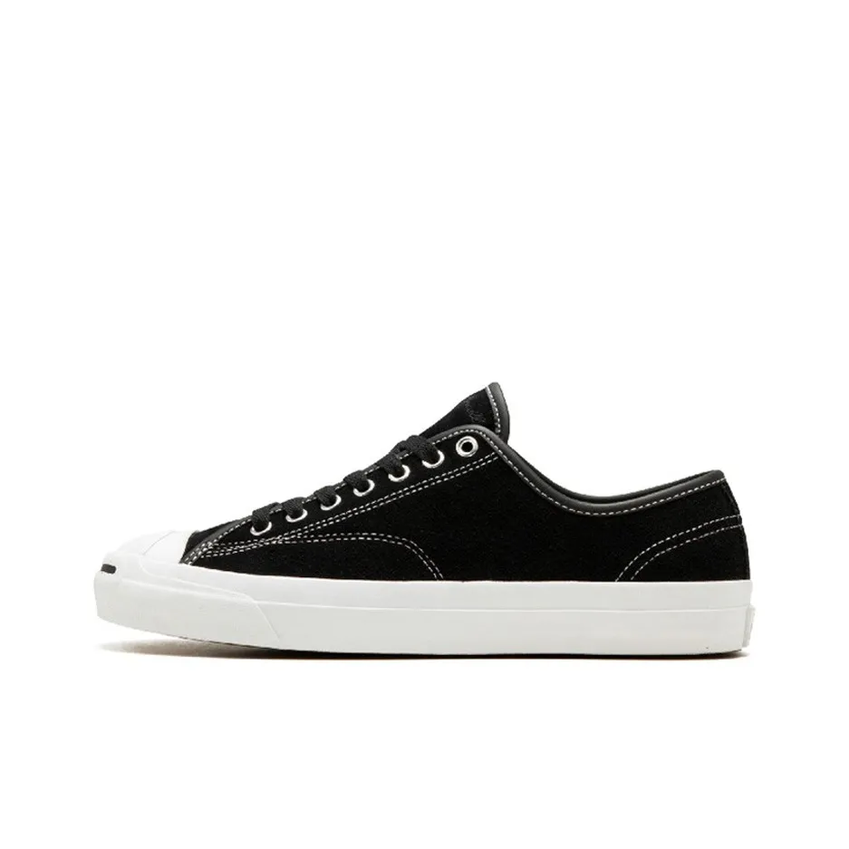 Конверс Jack Purcell Pro Suede Low Top Low Top Скейтбординг Кроссовки Унисекс Черный