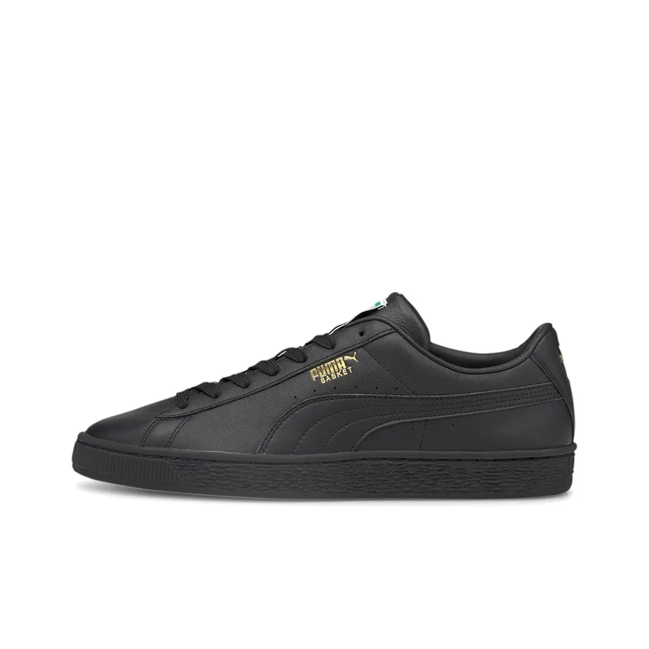 PUMA Basket Xxi Low Топ Скейтборд Кроссовки Унисекс Черный