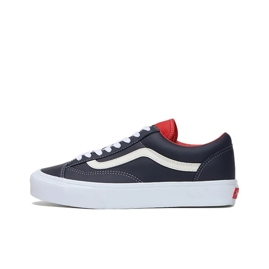 VANS Style 36 Series VLT LX Paris Night Low Скейтборд Кроссовки Unisex Синий Белый Красный