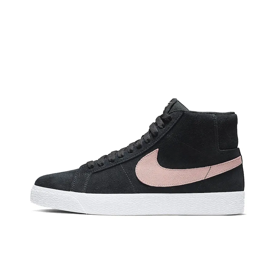 Nike Sb Blazer Mid Black Washed Coral