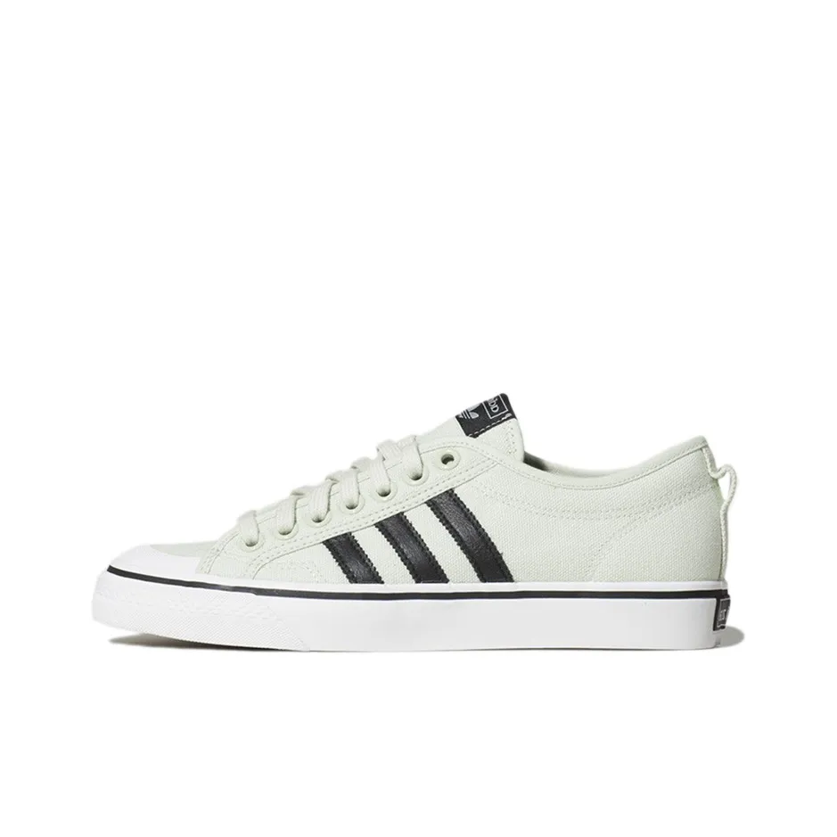 Adidas Originals NIZZA Slip Легкий Низкий Топ Скейтборд Кроссовки Женские Мятно-Зеленый