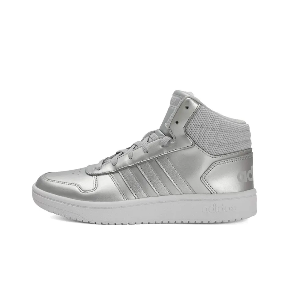 Adidas Hoops 2.0 Mid 'Silver' Women's