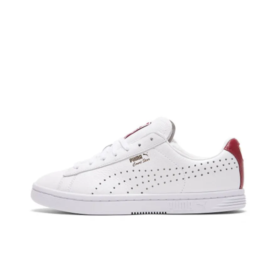 PUMA Court Star Low Топ Скейтборд Кроссовки Унисекс Белый