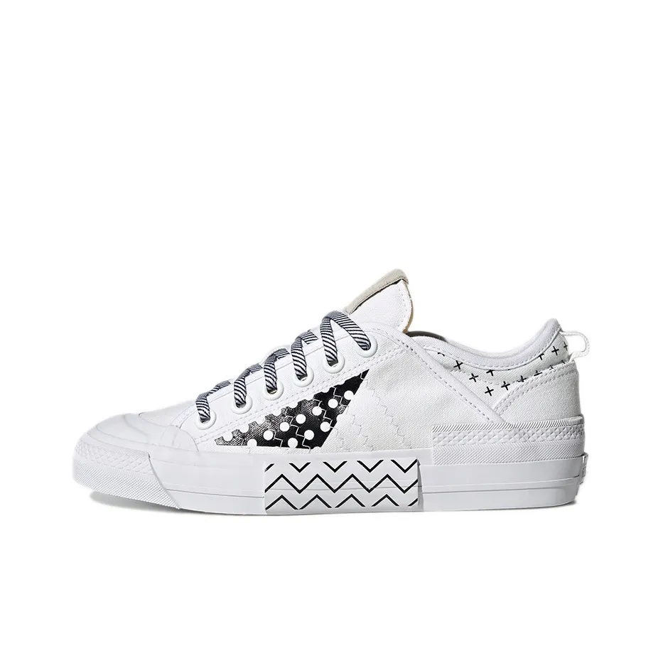Adidas Nizza 'White Black' Women's