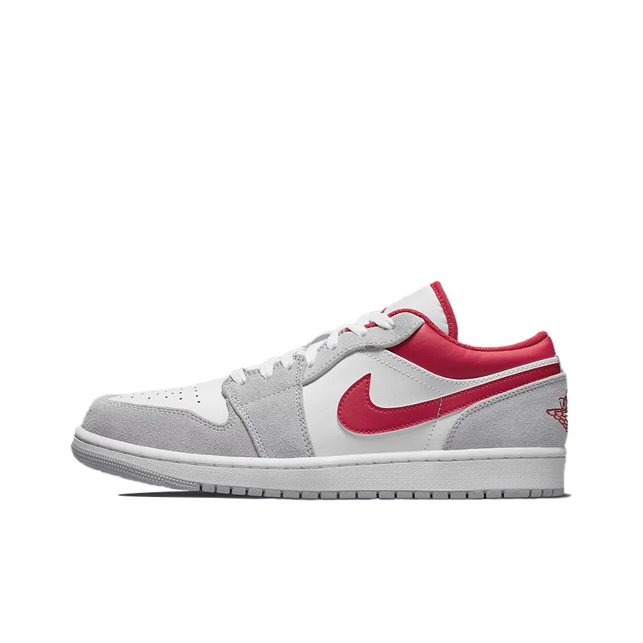 Air Jordan 1 Low Se 'Light Smoke Grey Gym Red'