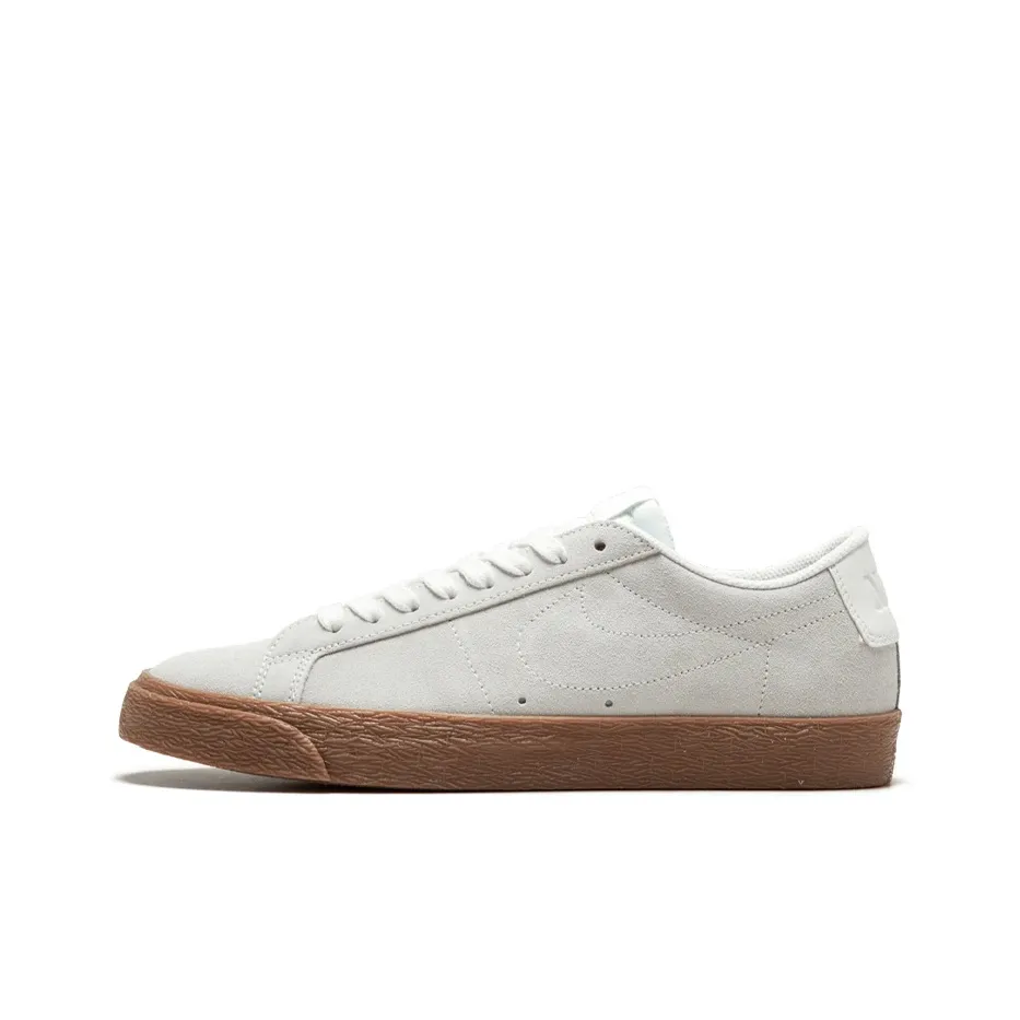 Nike Blazer Skateboard Shoes Men Low Top Ecru