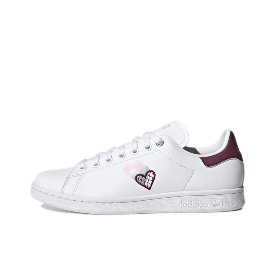 Adidas Stan Smith 'Hearts   Victory Crimson' Women's