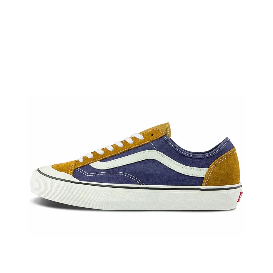 VANS Style 36 Series Низкие Скейтборд Кроссовки Унисекс Морской Синий
