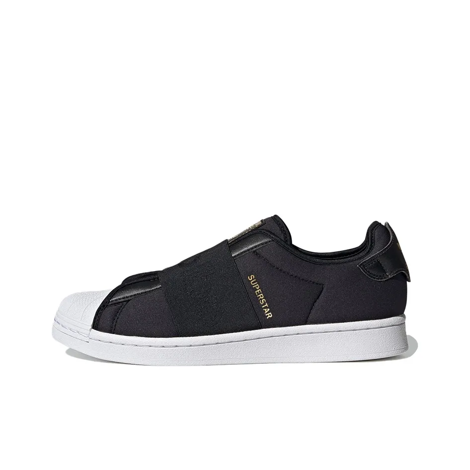 Superstar Adidas Originals Slip On 'Black White'
