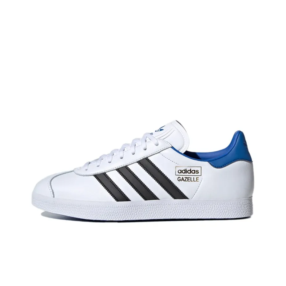 Adidas Gazelle Shoes 'White Black Blue'