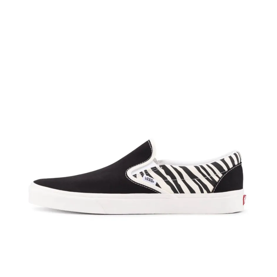Vans Slip On Classic Mismatched Camo Zebra