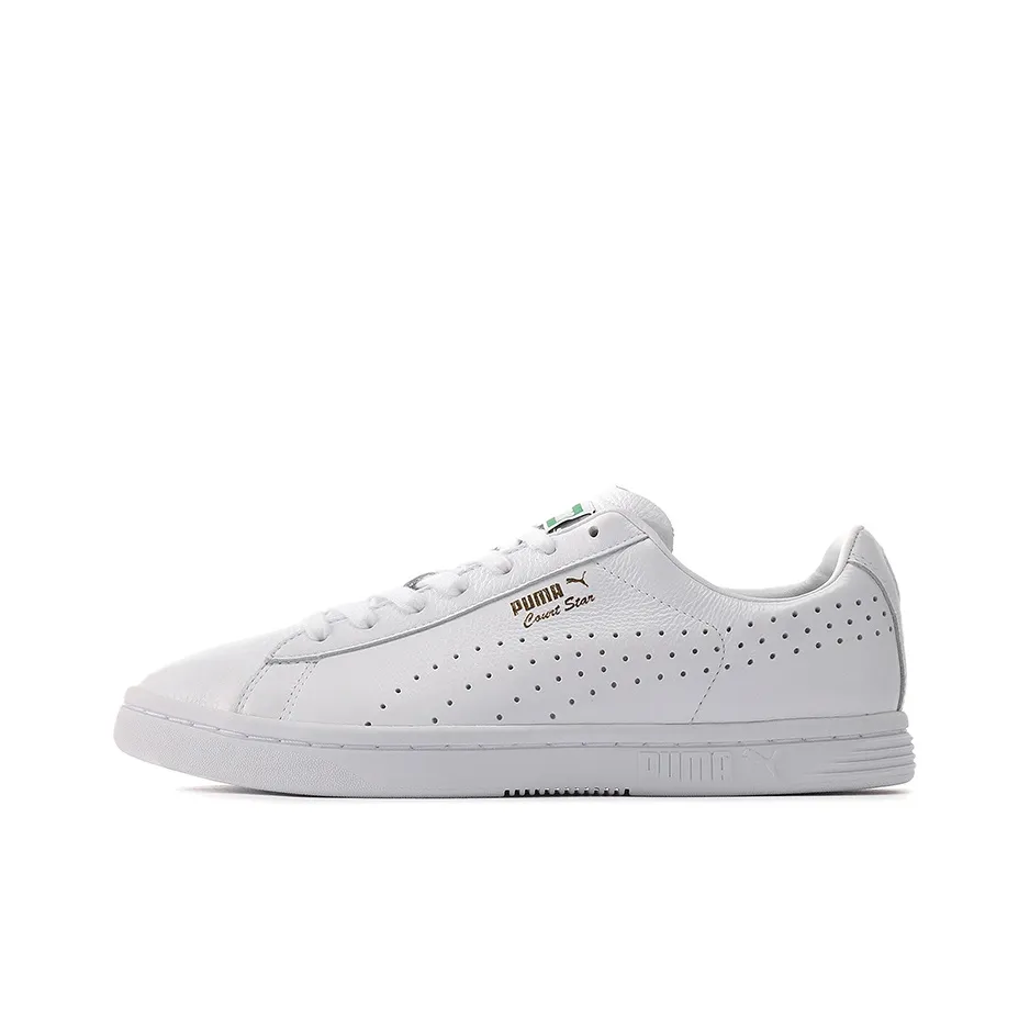 PUMA Court Star NM Low Топ Скейтборд Кроссовки Унисекс Белый