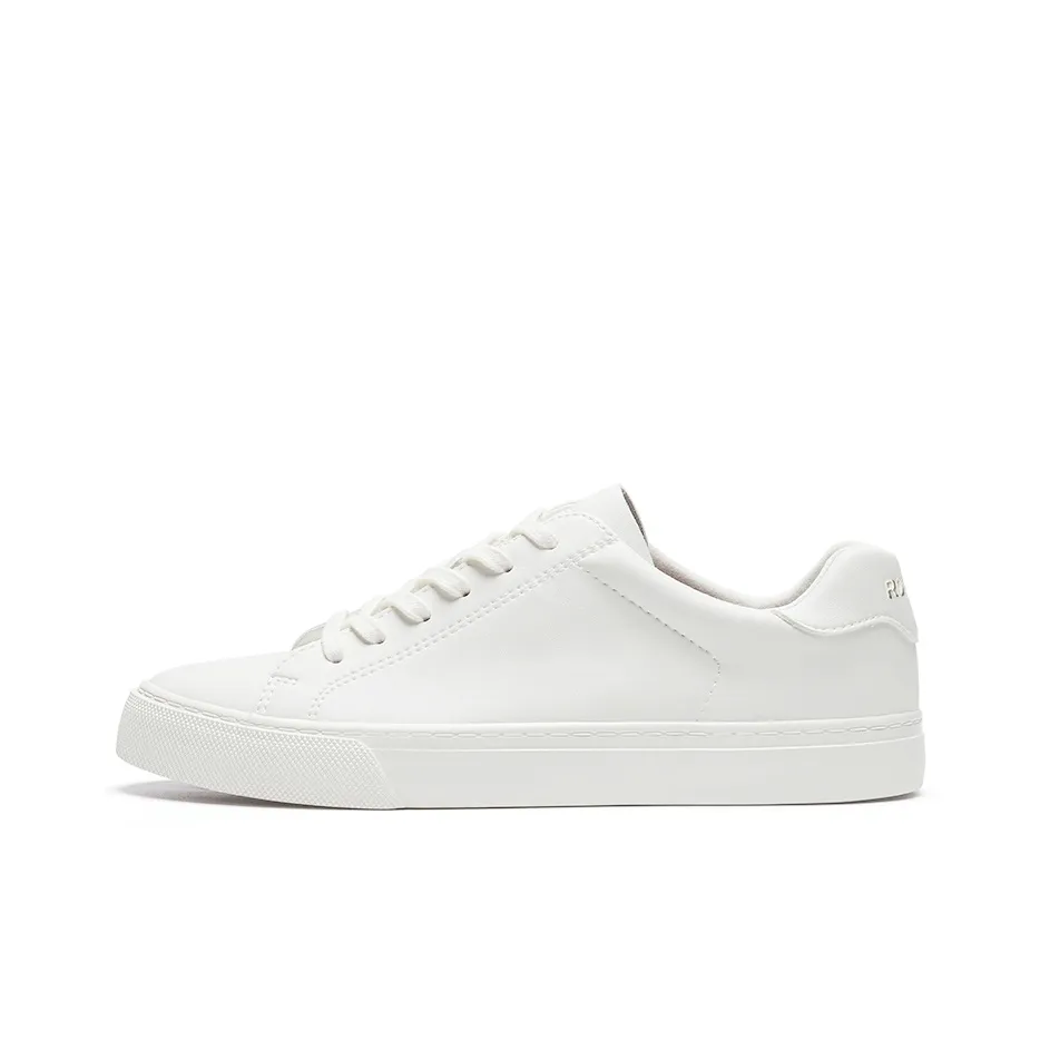 Rockfish Coverage Slip Resistant Lightweight Breathable Low Top Skateboard Shoes Women's White