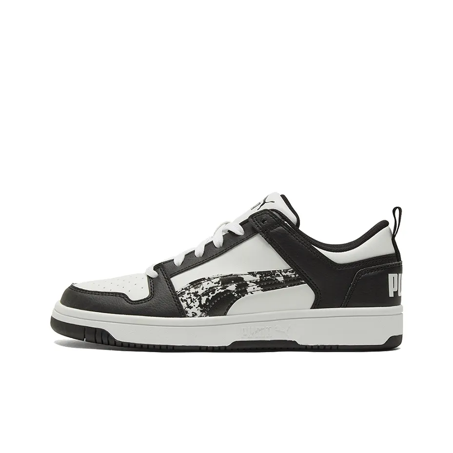 PUMA Rebound LayUp Low 'Black White Camo'