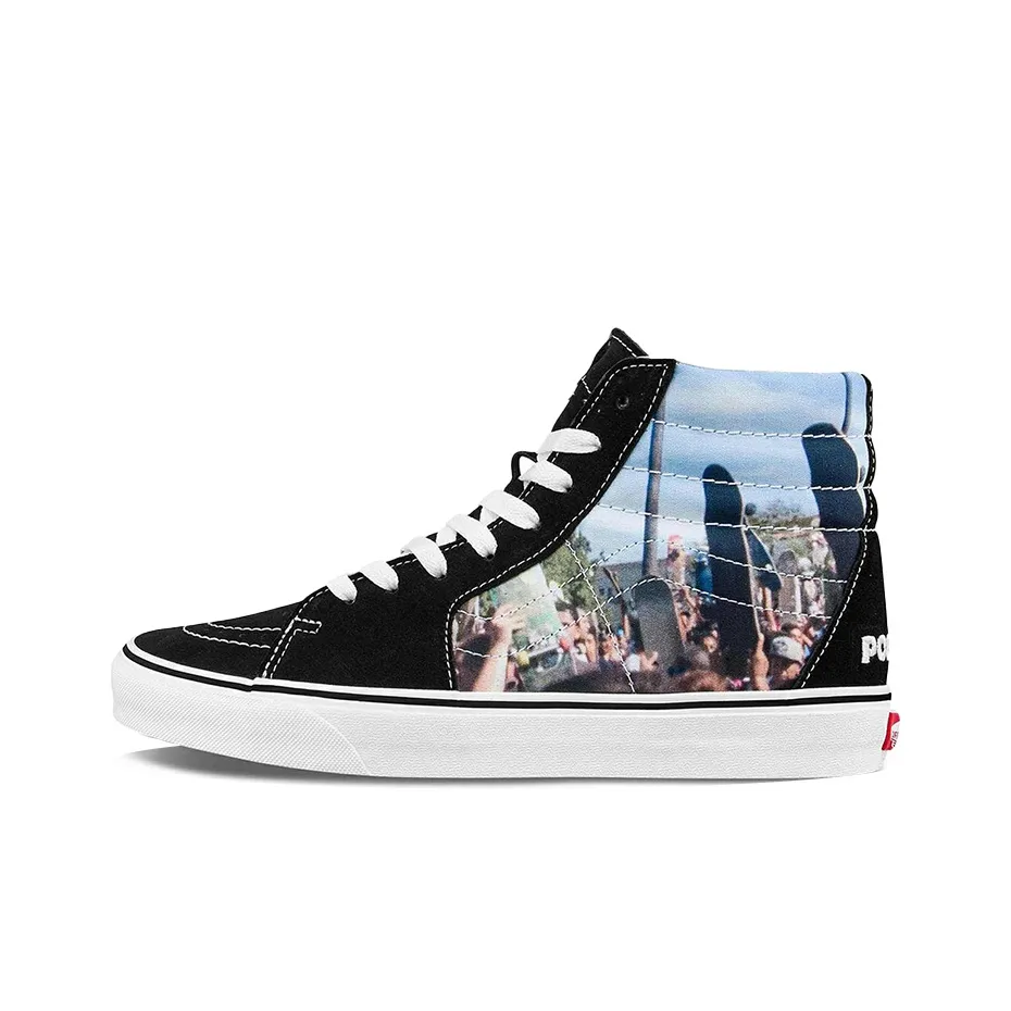 Vans Moca X Frances Stark X Sk8 Hi 'Poets On The Pyre Iii 2015'