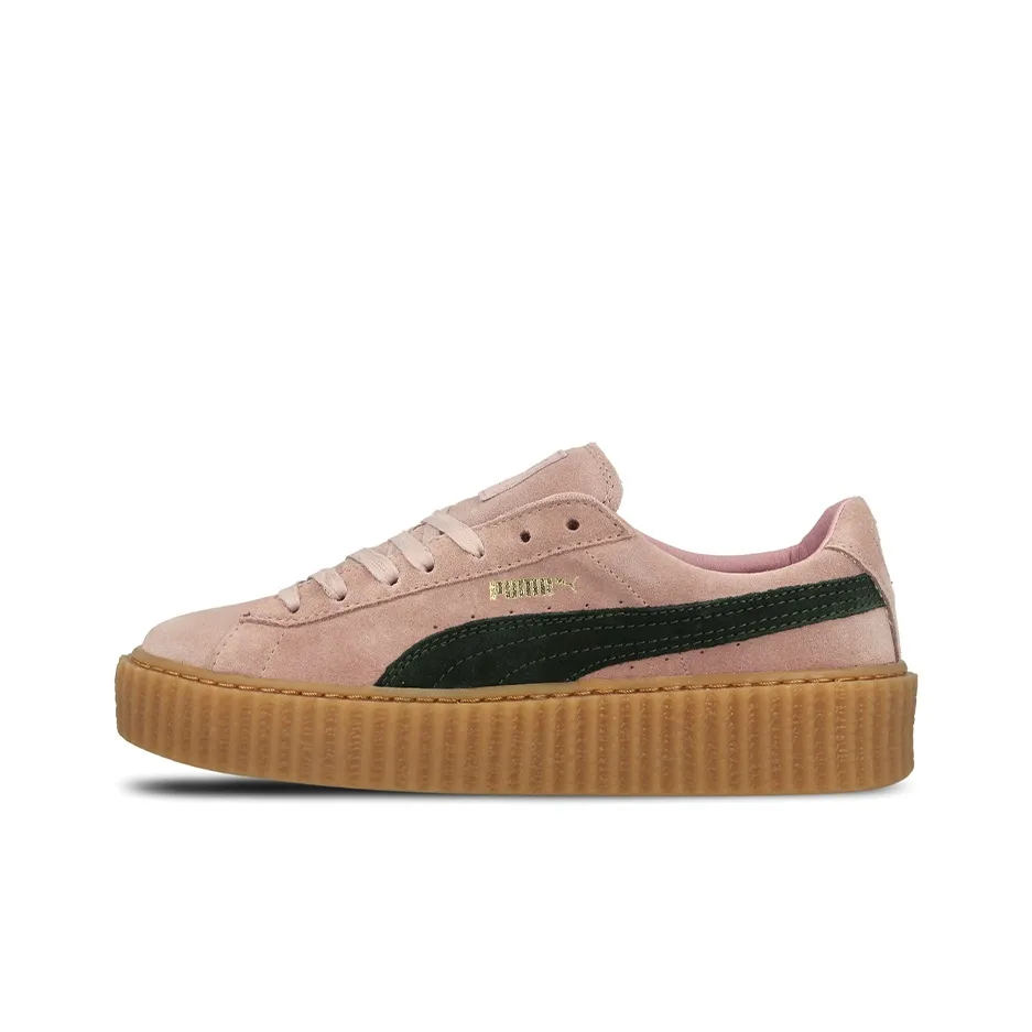 FENTY x PUMA Rihanna Fenty Creepers Черный Белый Низкий Топ Скейтборд Кроссовки Женские Розовые