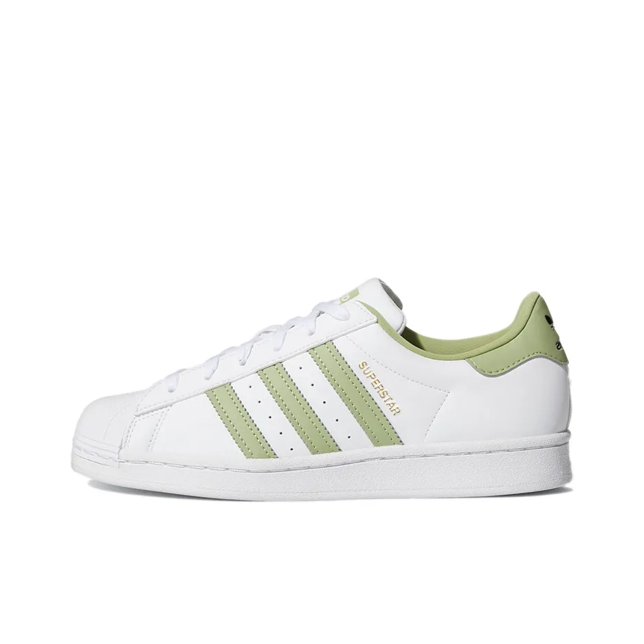 Adidas Superstar 'White Magic Lime' Women's
