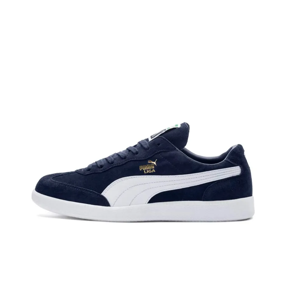 PUMA Liga Suede 'Navy White'