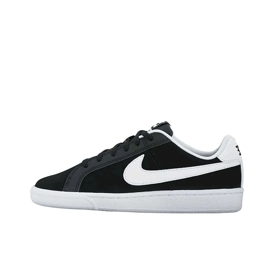 Nike Court Royale Anti Slip And Wear Resistant Lightweight Low Top Skateboard Shoes Women's Black White