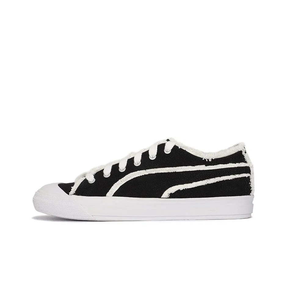 PUMA Capri Raw Cut Board Shoes Black/White