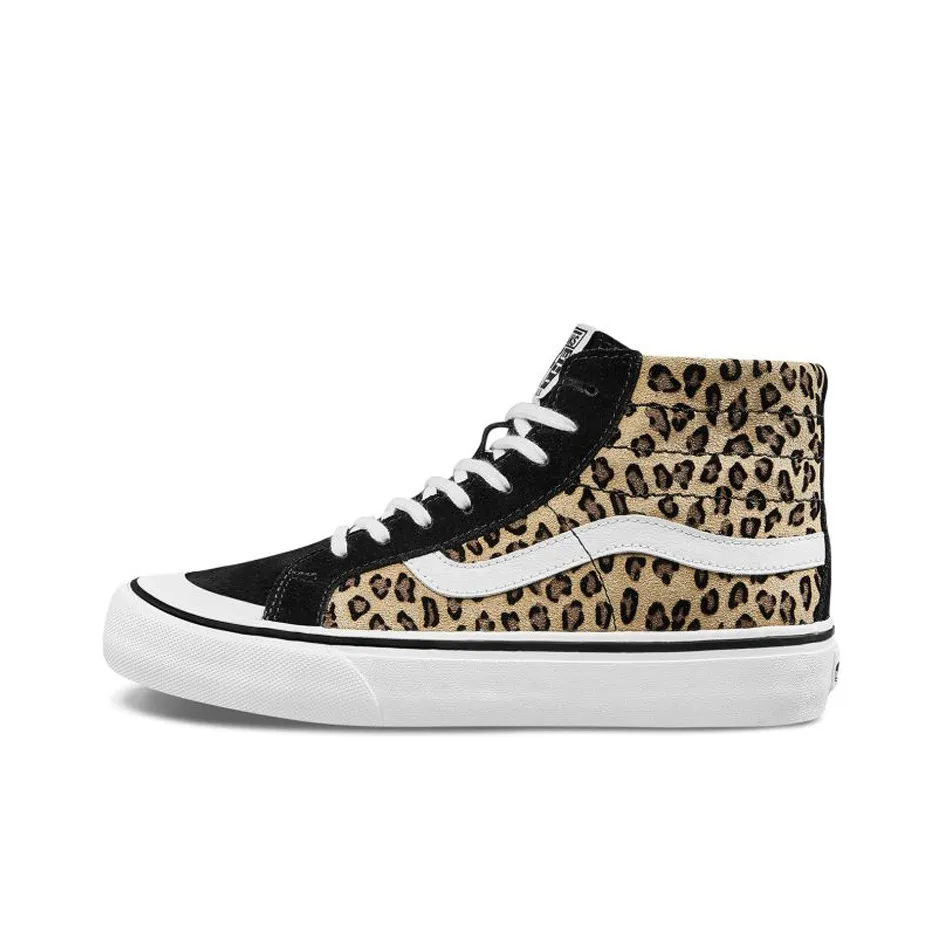 Vans SK8 Hi 138 Decon Sf 'Black Molten Leopard' Women's