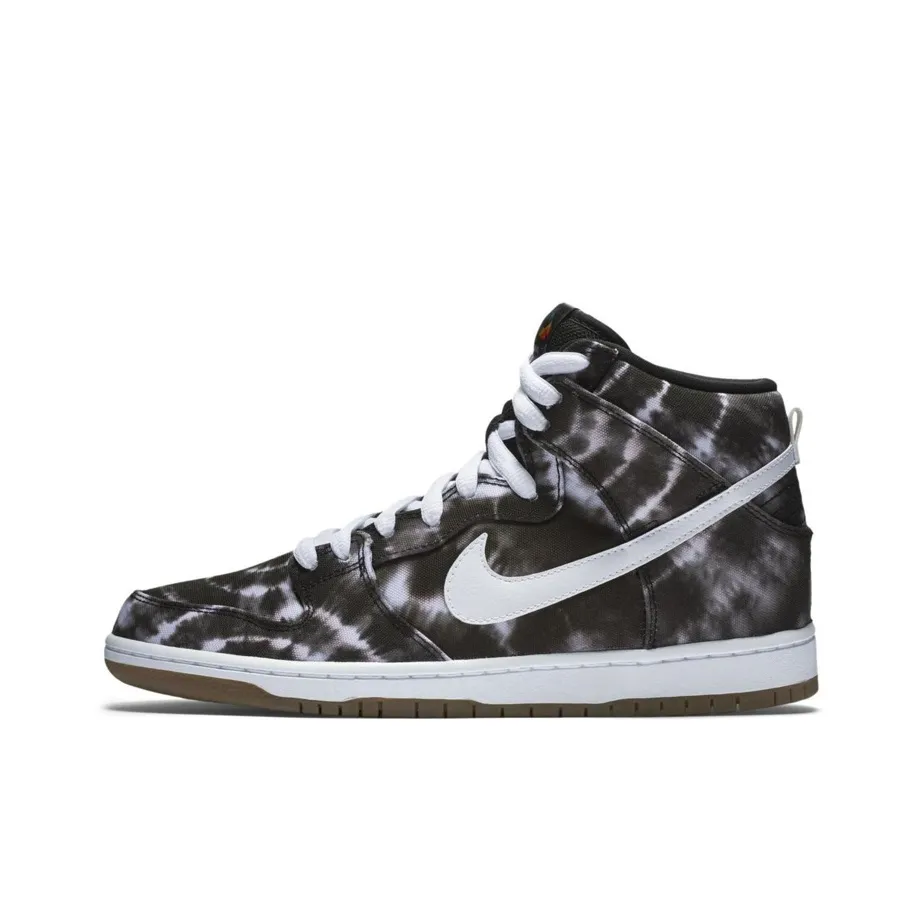 Nike Sb Dunk High Tie Dye Black