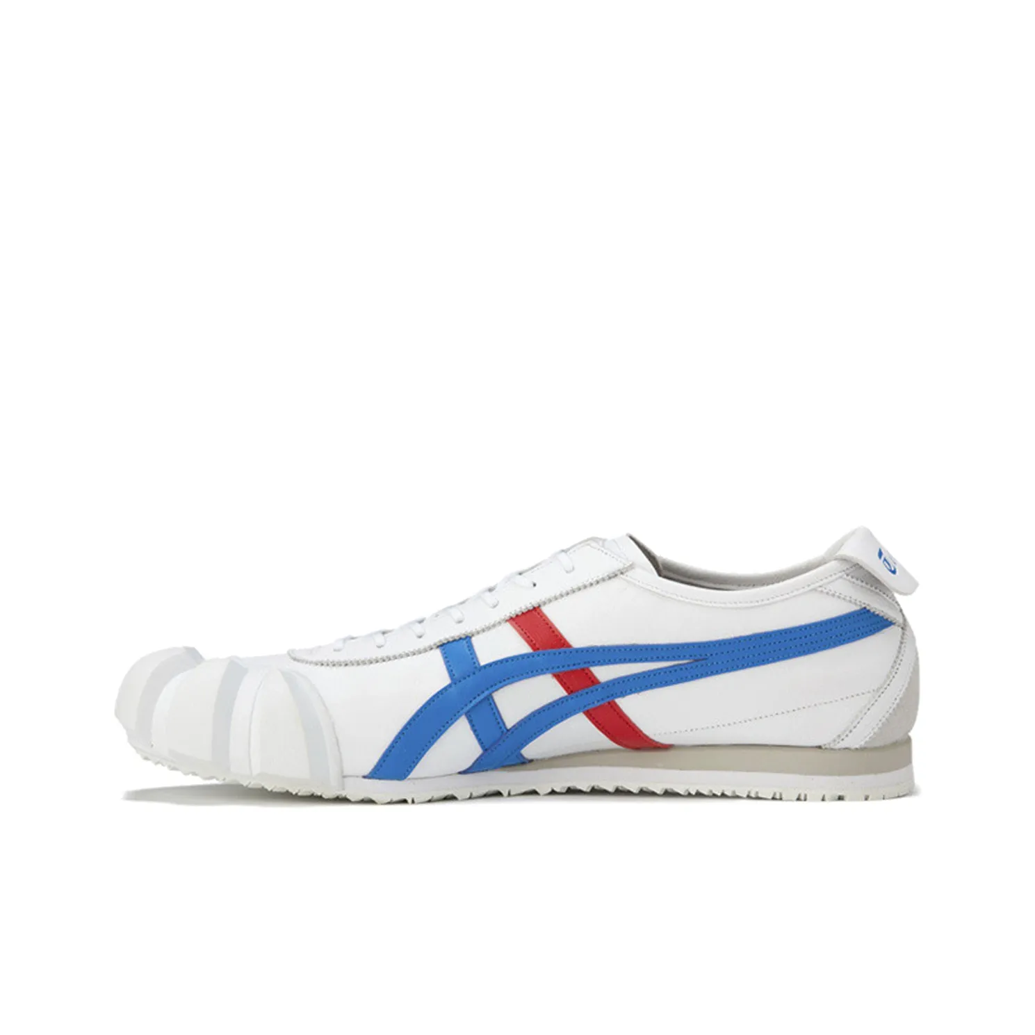 Onitsuka Tiger Dentigre Покрытие Устойчивое к истиранию Низкий Топ Скейтборд Кроссовки Унисекс Синий Белый