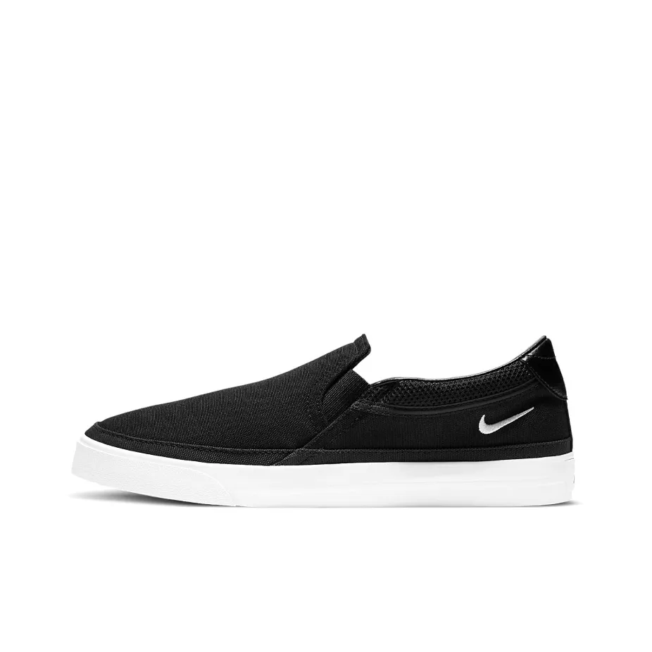Nike Court Legacy Slip On 'Black White' Women's