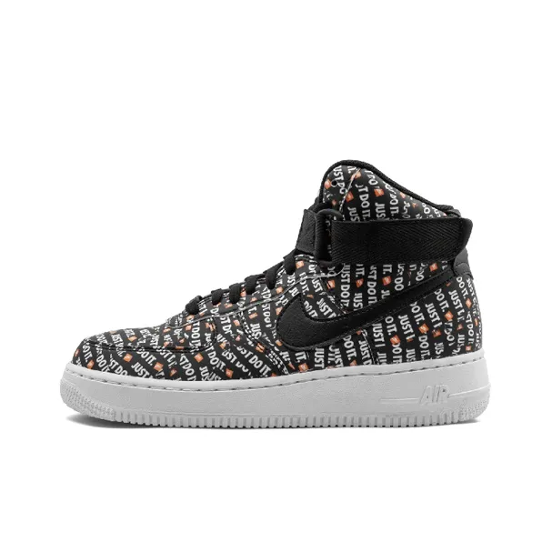 Nike Air Force 1 Hi LX Женские Slip-resistant Abrasion-resistant Легкий High Top Скейтбординг Кроссовки Женские Черный