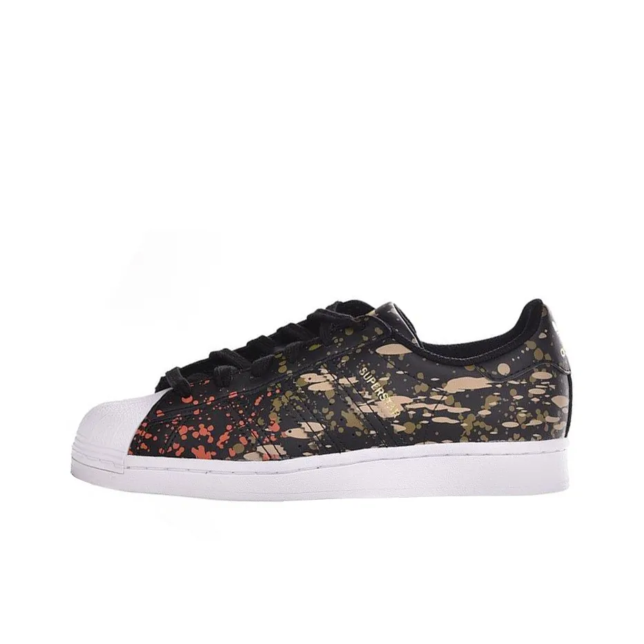 Adidas Superstar Splashes Splatter And Drips Black