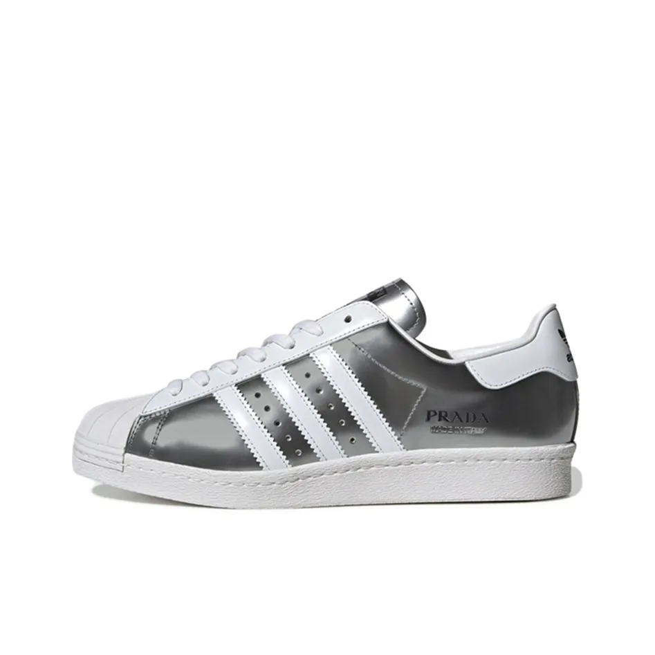 Superstar Prada X Adidas Originals 'Silver Metallic'